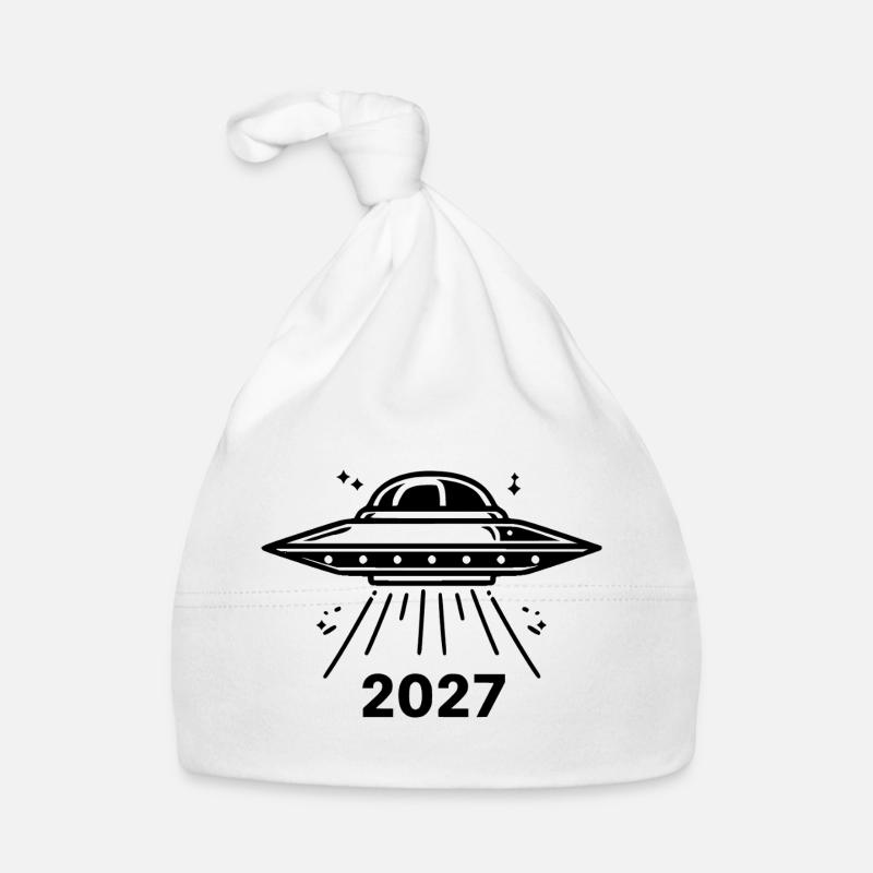 OVNI noir Bonnet bio Bébé