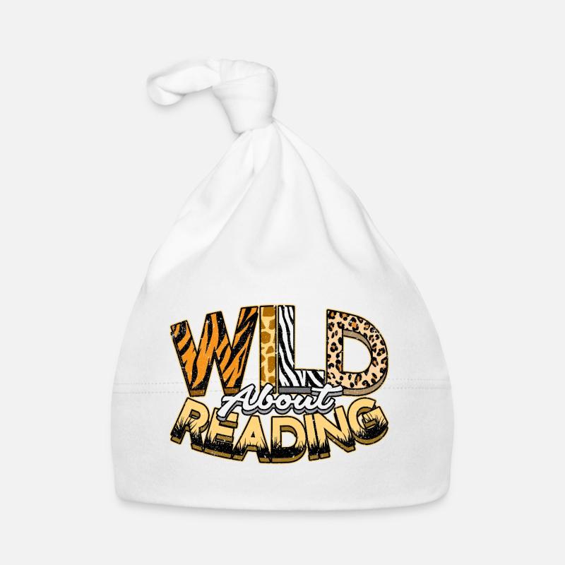 Passionné de lecture de livres Bonnet bio Bébé