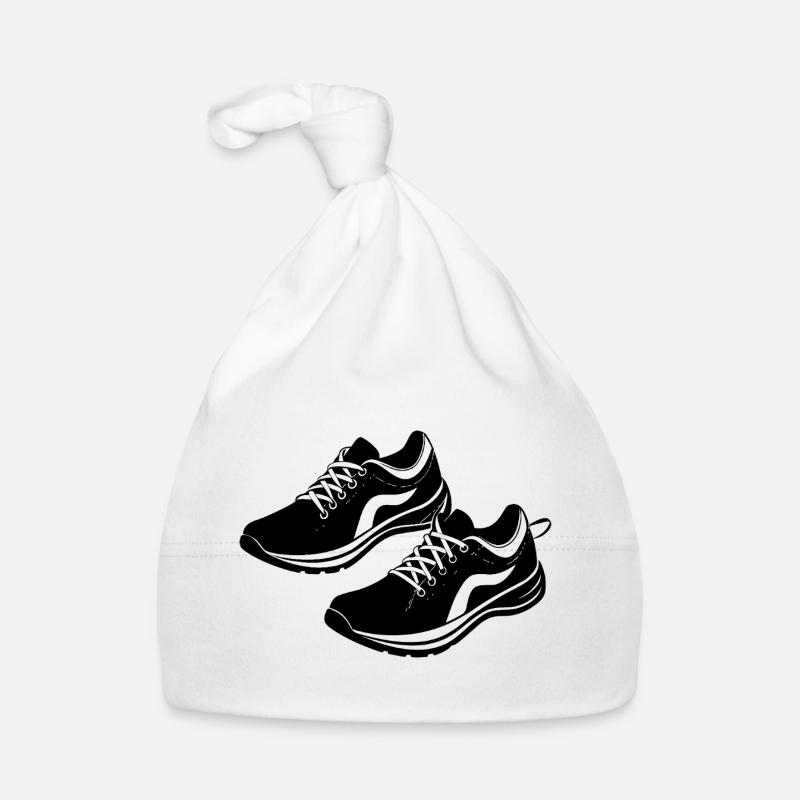 Running shoes Organic Baby Cap