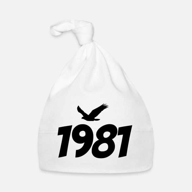 1981 Vintage Eagle Graphic Organic Baby Cap