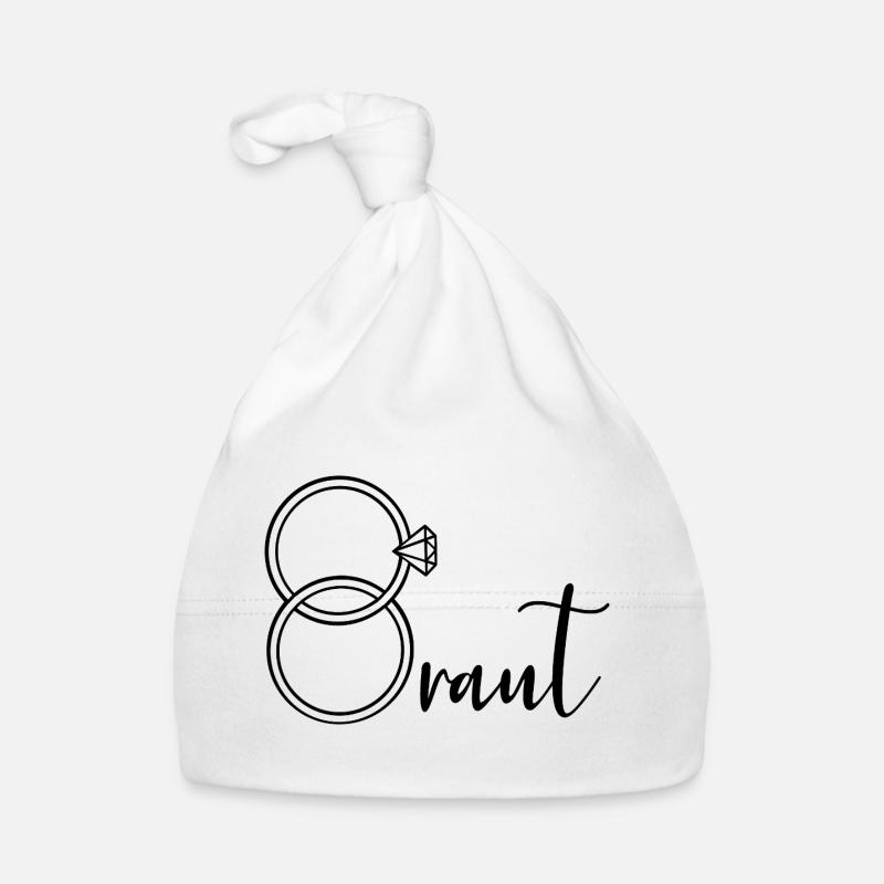 Bagues de mariée Bonnet bio Bébé