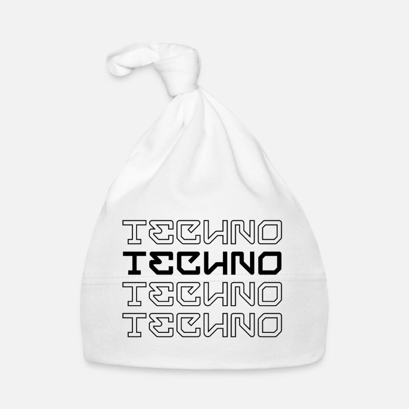 Conception de logo en typographie techno-moderne Bonnet bio Bébé