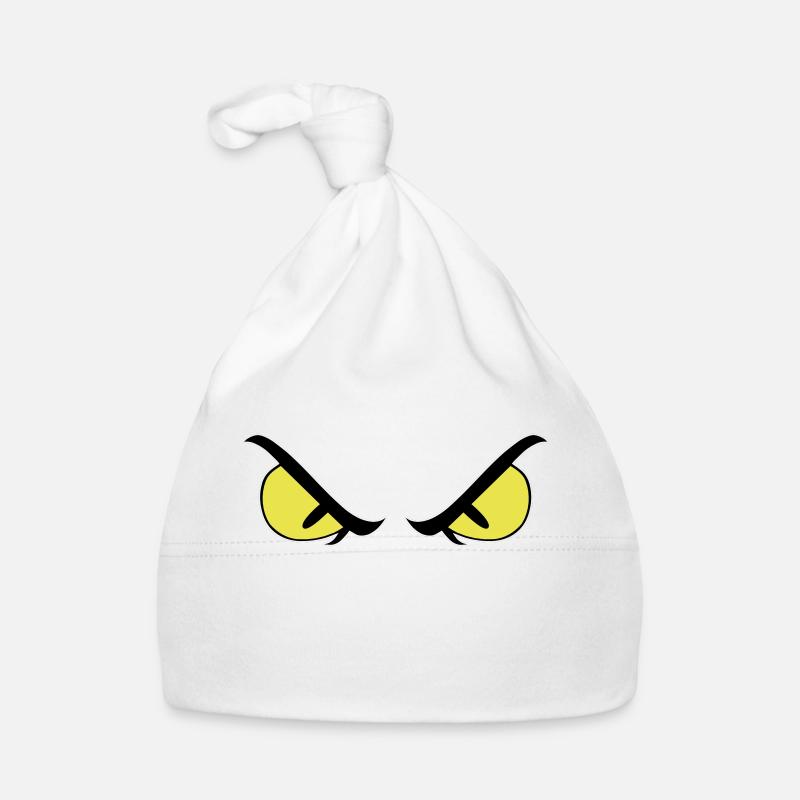 Evil eyes Organic Baby Cap