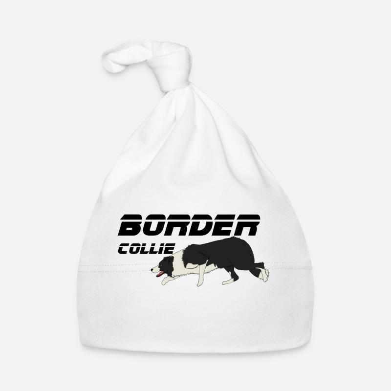 border collie Bonnet bio Bébé