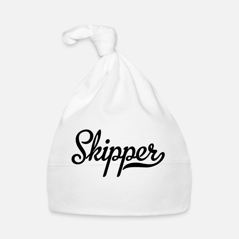 Skipper - Baby Bio-Mütze - Weiß