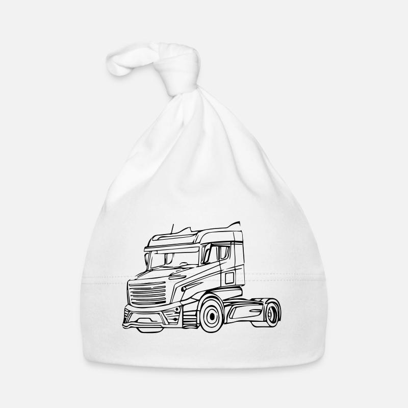 LKW Brummi Baby Bio-Mütze