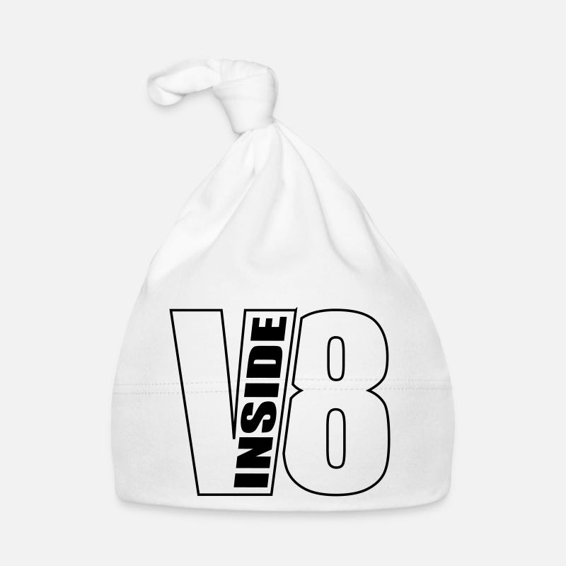 V8 INSIDE W2 Bonnet bio Bébé