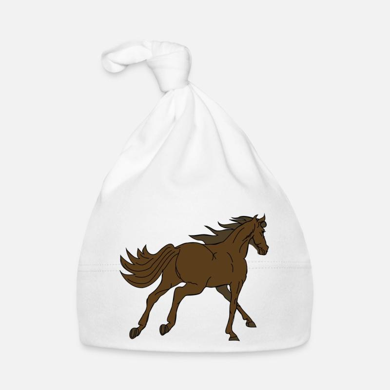 horse Organic Baby Cap