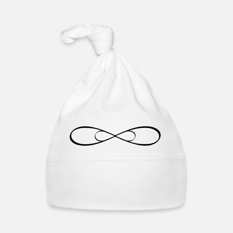 Double Infinity Infinity Sign Friendship Organic Baby Cap
