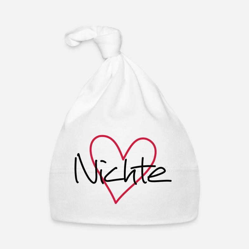 Niece heart gift gift idea partner look Organic Baby Cap