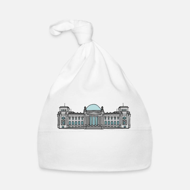 Reichstagsgebäude BERLIN Baby Bio-Mütze