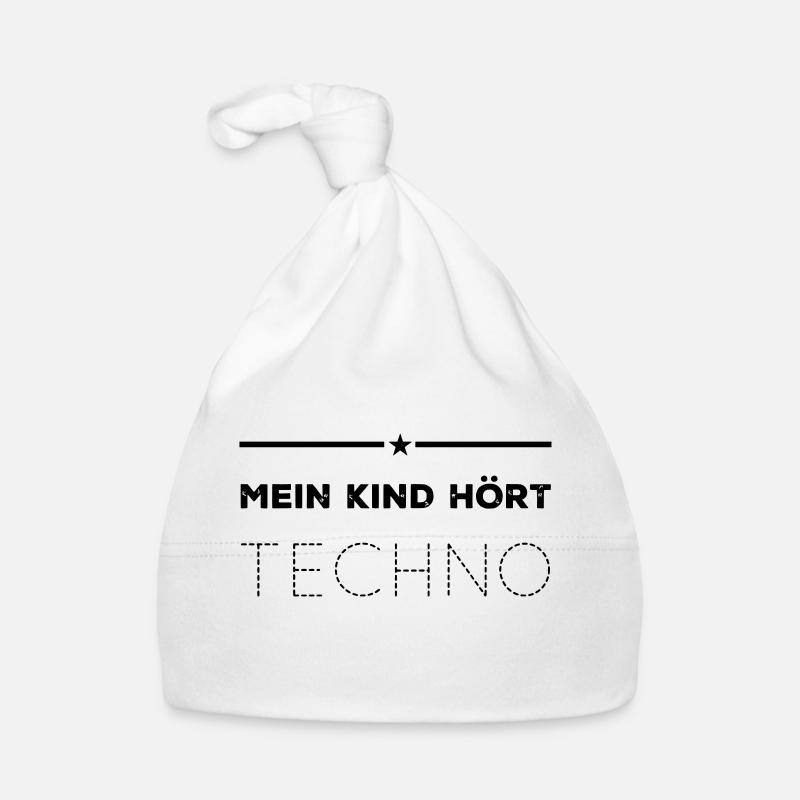 Techno Fan Baby Bio-Mütze