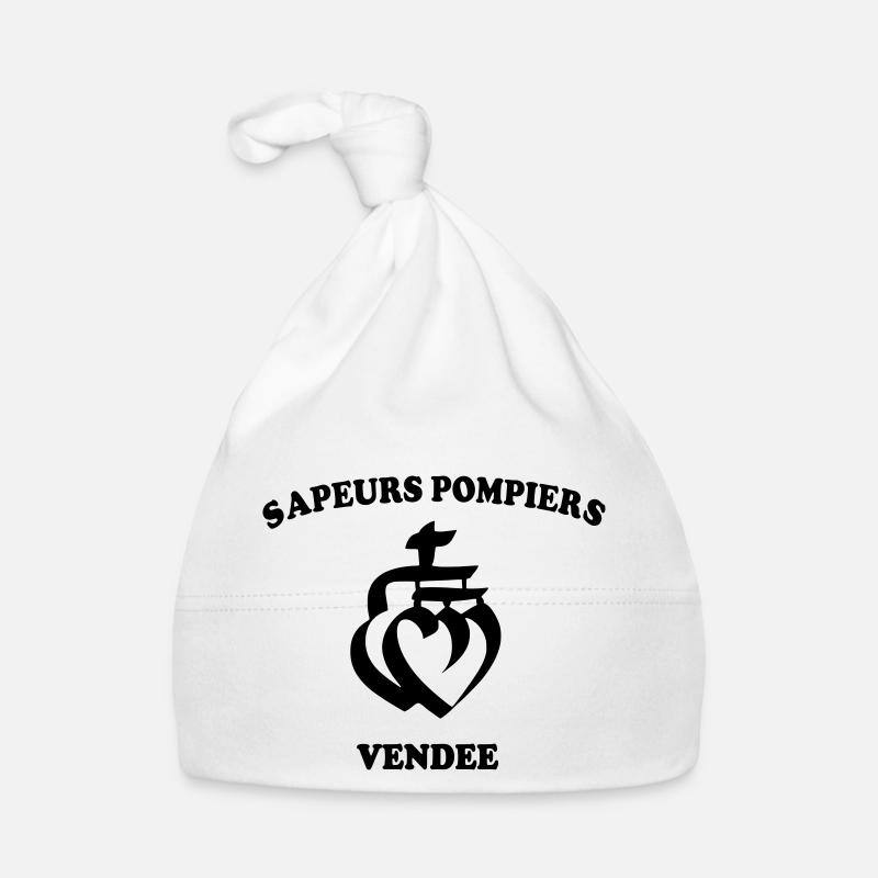 Pompier de vendée Bonnet bio Bébé