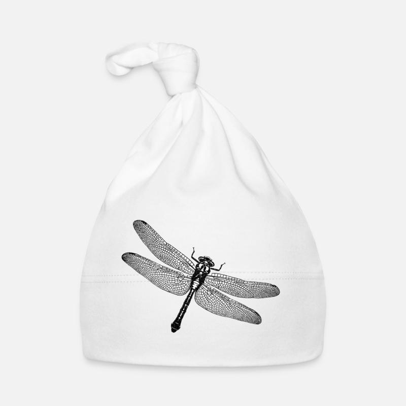Libellule Bonnet bio Bébé
