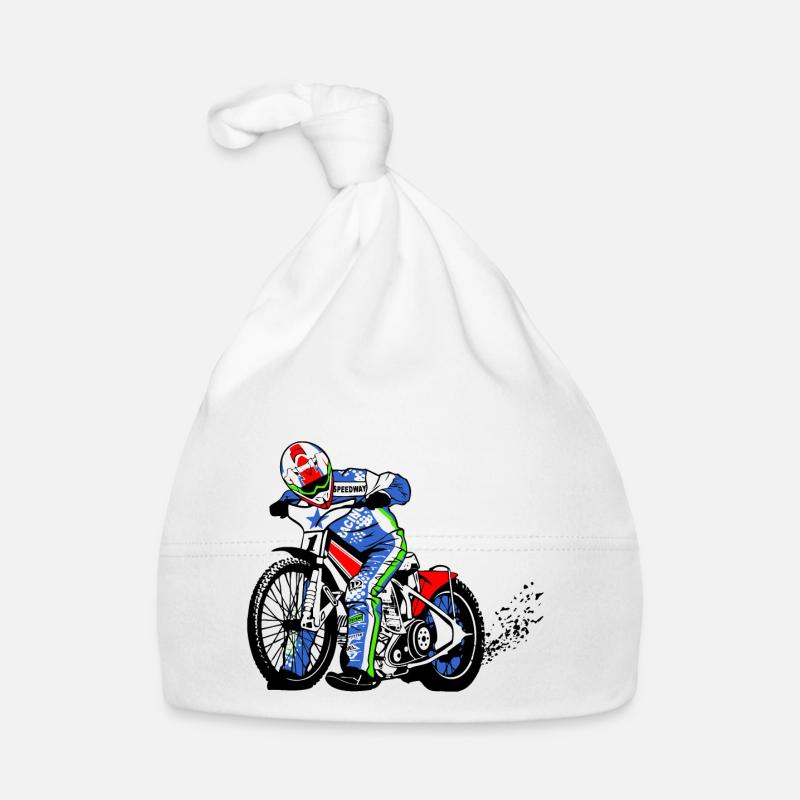 Speedway - Baby Bio-Mütze - Weiß