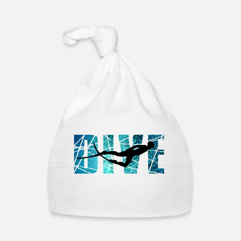 DIVE - Outdoor reef divers Organic Baby Cap