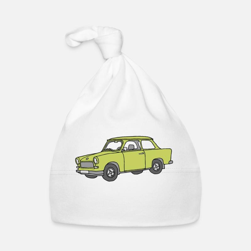 Trabi,  (vert de Bali) Bonnet bio Bébé