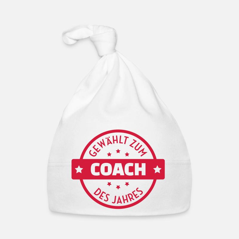Coach / Coaching / Trainer / Sport Baby Bio-Mütze