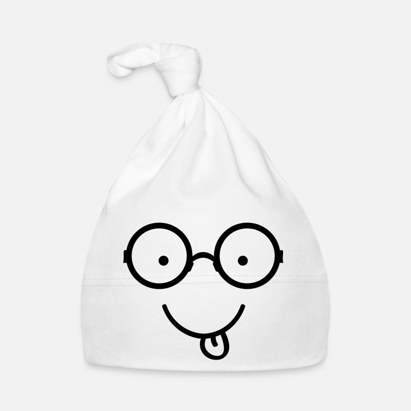 smileface_002 Organic Baby Cap