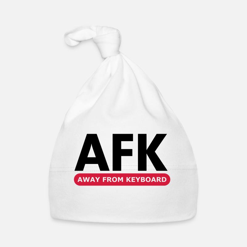 afk - Baby Bio-Mütze - Weiß
