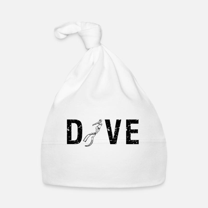 DIVE - plongeur Bonnet bio Bébé