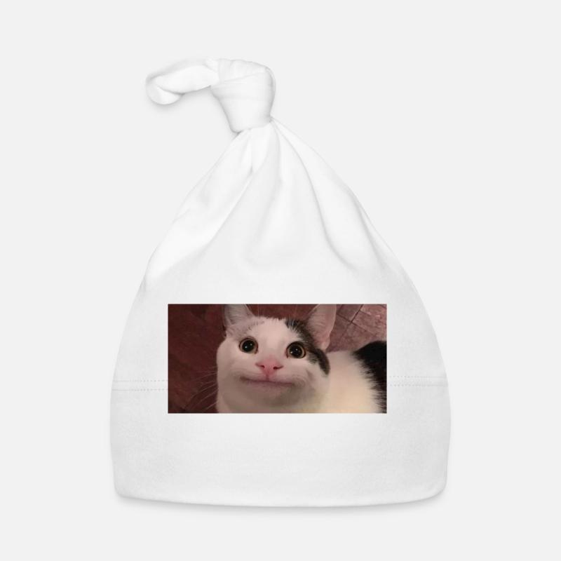 meme cat Organic Baby Cap