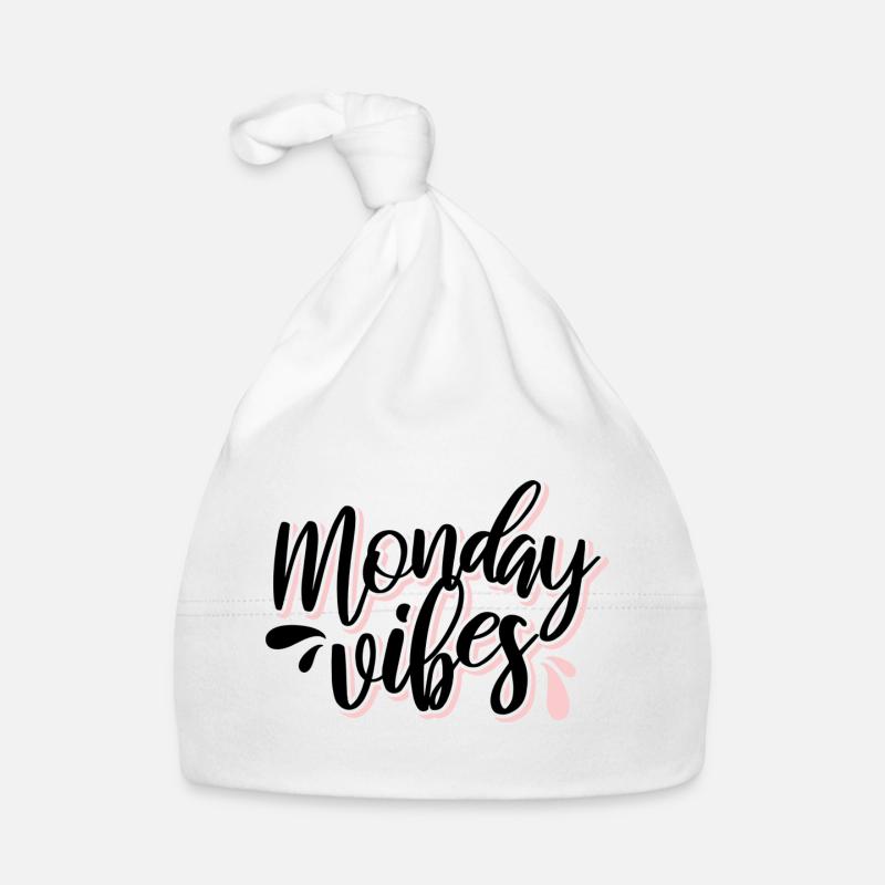 Monday vibes Organic Baby Cap