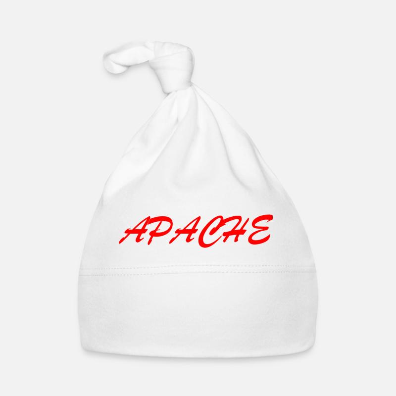 Apache - Baby Bio-Mütze - Weiß
