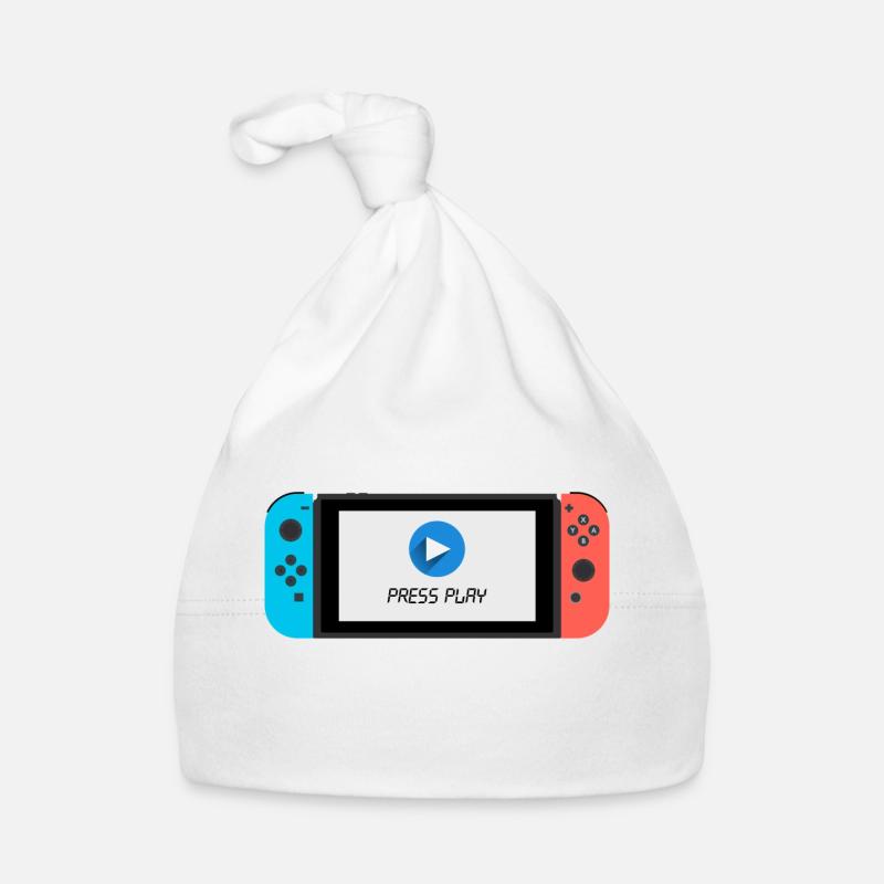 Switch - Bonnet bio Bébé - blanc