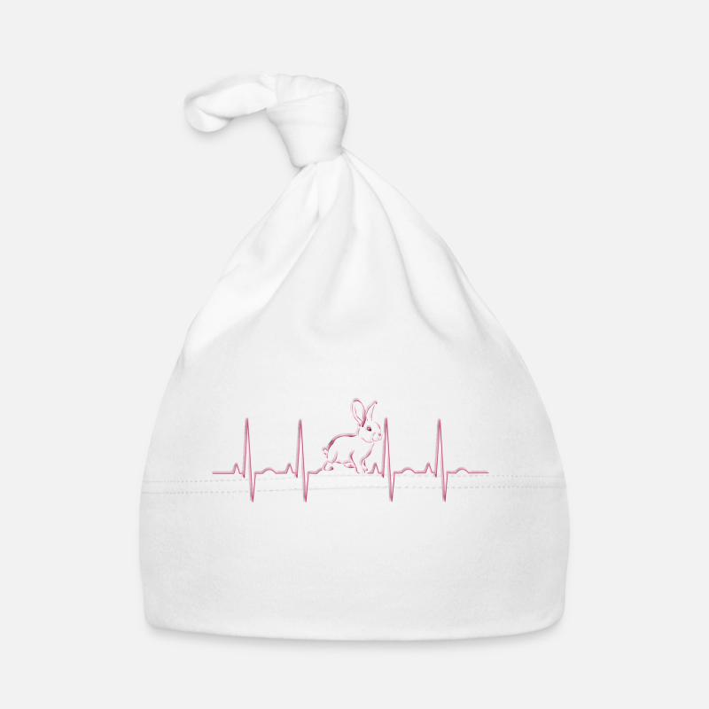 Hase Herzfrequenz Baby Bio-Mütze