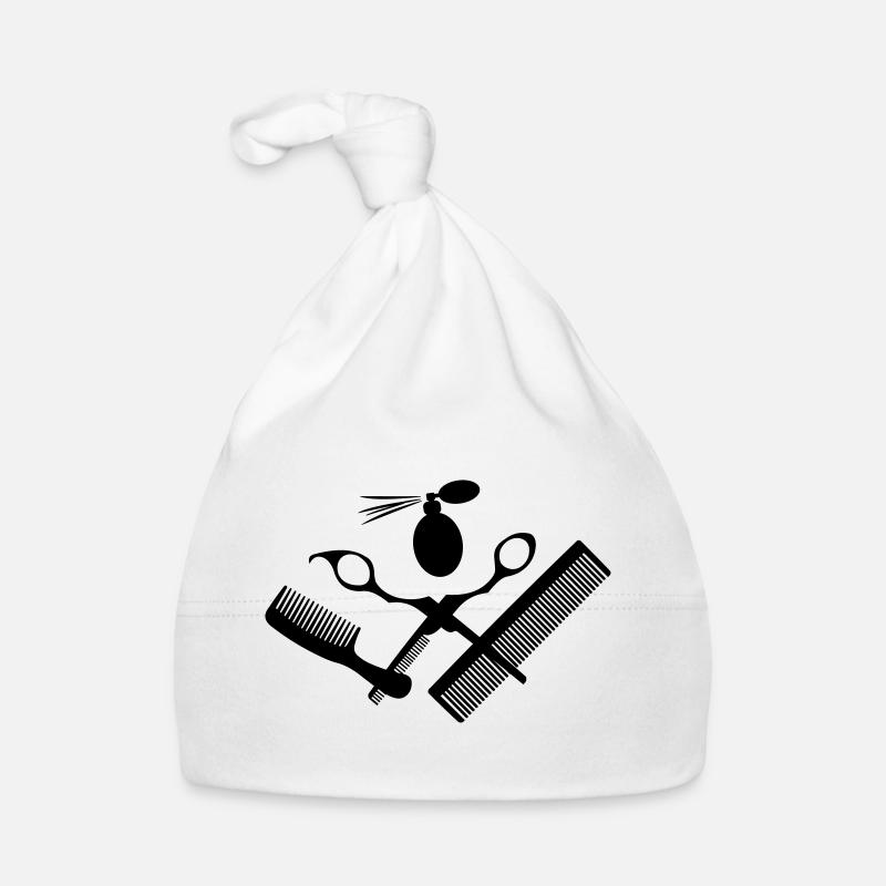 Pour salon de coiffure avec ciseaux Bonnet bio Bébé