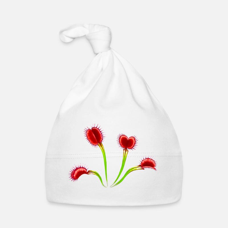 Large Venus Flytrap Plant Dionaea Carnivores Organic Baby Cap