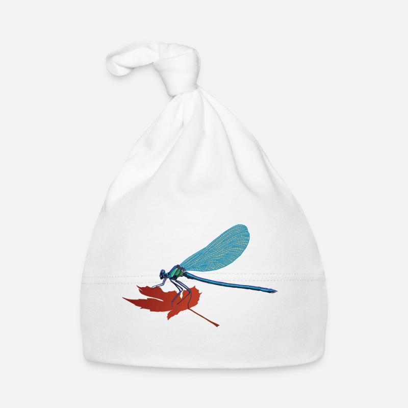 Lilli, la libellule Bonnet bio Bébé