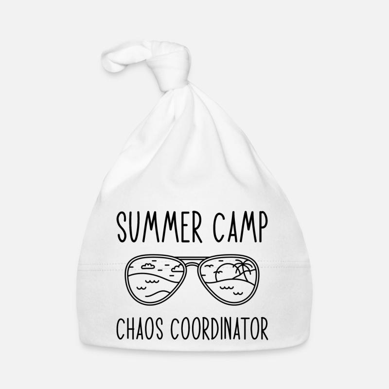 Summer Camp Chaos Coordinator 3 Bonnet bio Bébé
