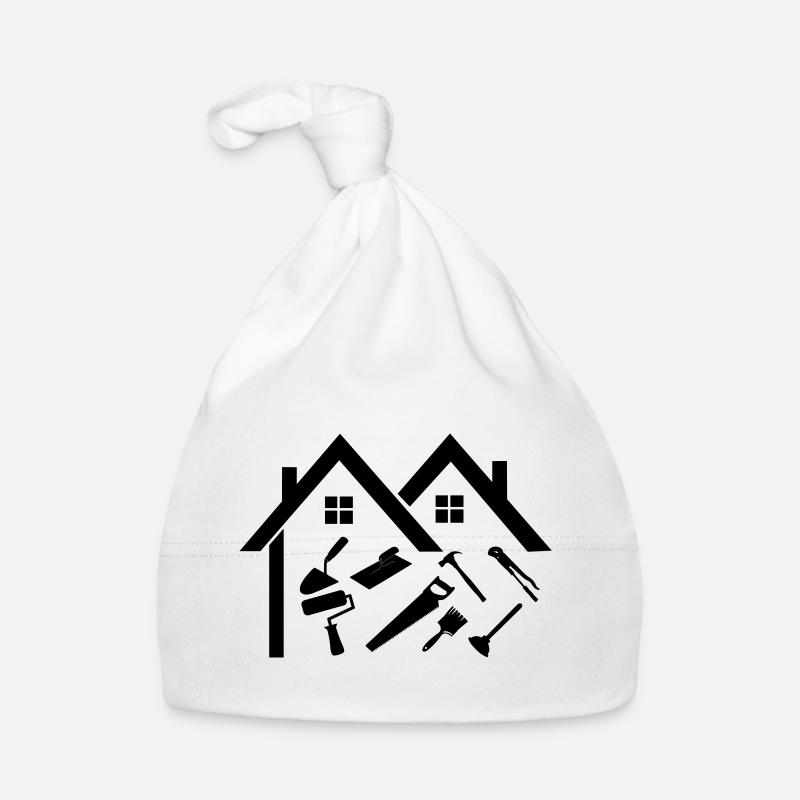 Bricoleur d’entreprise de construction Bonnet bio Bébé