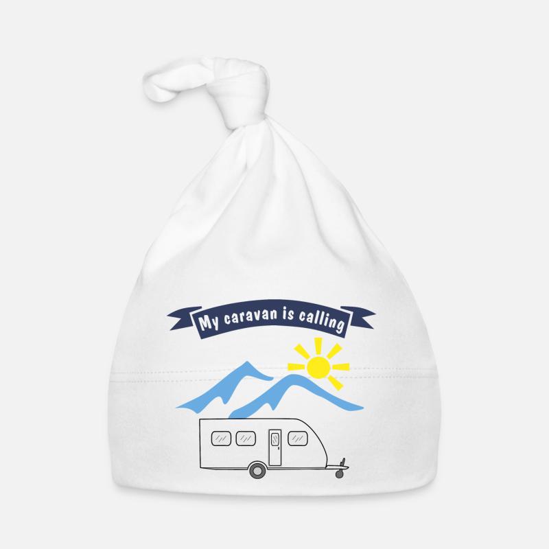 caravane appelle Bonnet bio Bébé