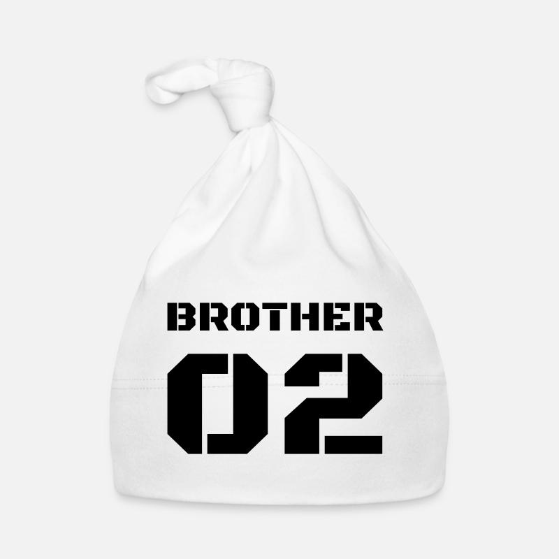 Zweiter Bruder- Brother 02 Baby Bio-Mütze