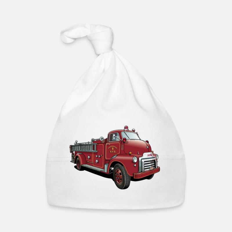 Fire Brigade from USA Organic Baby Cap