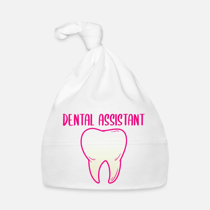 Dentist Dental Assistant Practice Teeth I Gift Organic Baby Cap