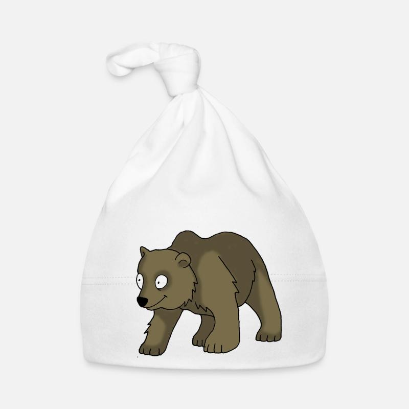 Bear 2 Organic Baby Cap