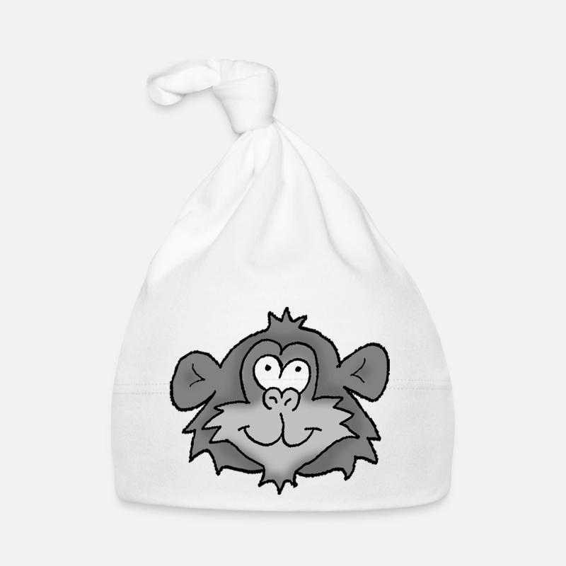 Chimpanzé 2 Bonnet bio Bébé