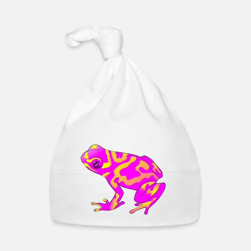 Frosch Baby Bio-Mütze