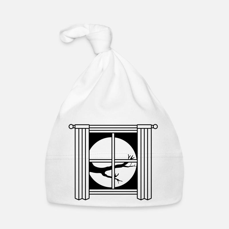 View Moon Night Tree Organic Baby Cap