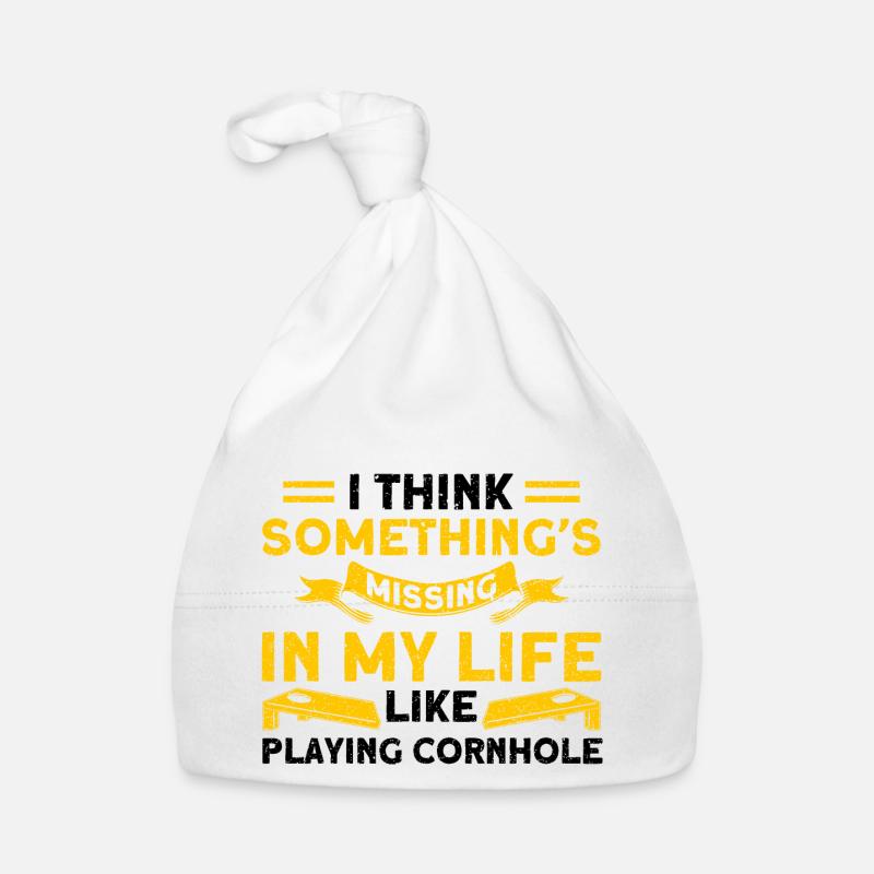 Cornhole Game Cornhole Joueur Cornhole Cadeau Bonnet bio Bébé