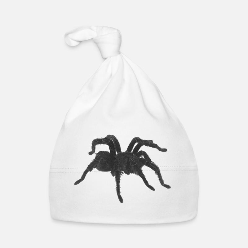 Tarantel design, geburtstagsgeschenk Mann, goth Baby Bio-Mütze
