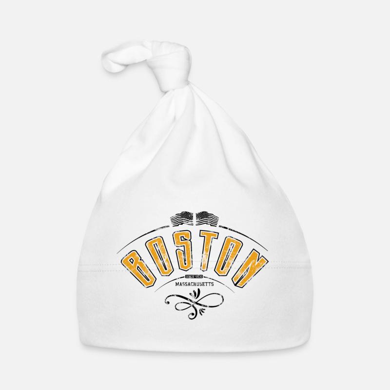 Boston Grunge-Effekt Baby Bio-Mütze