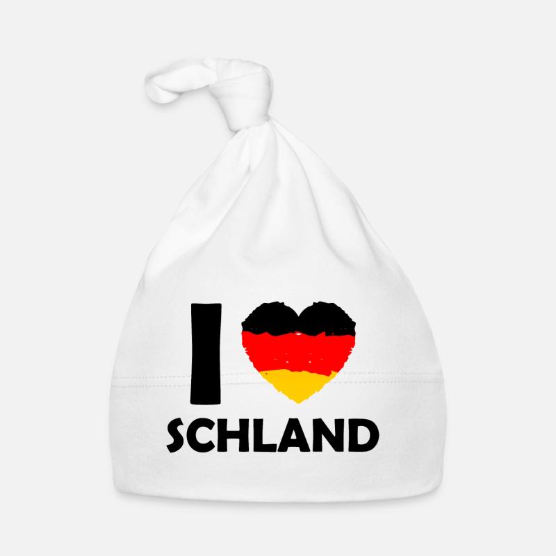 Ich liebe das Land Baby Bio-Mütze