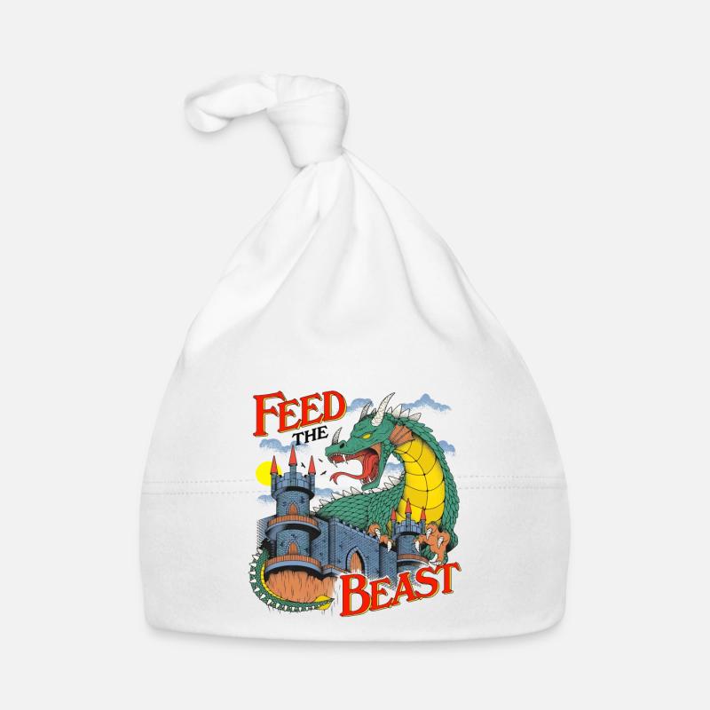 Das Tier füttern Baby Bio-Mütze