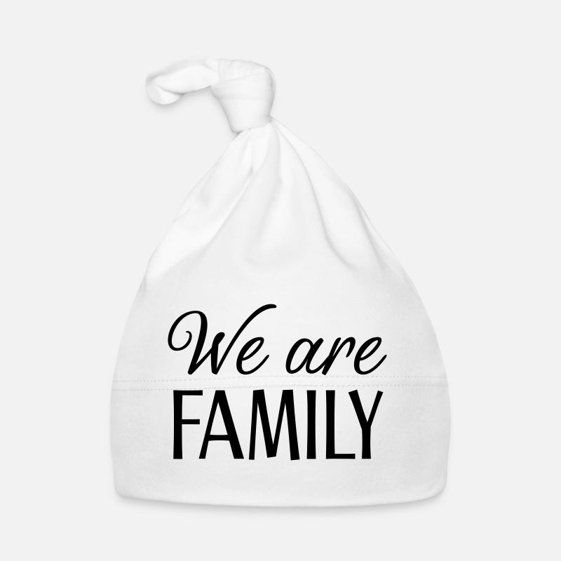 We are family Organic Baby Cap