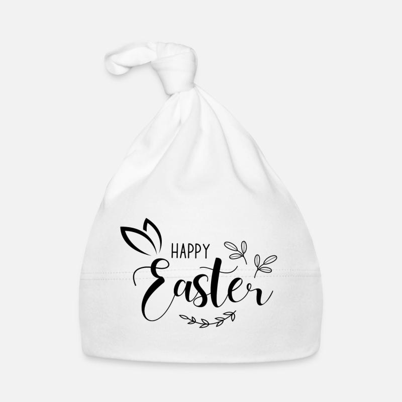 Happy Easter Baby Bio-Mütze